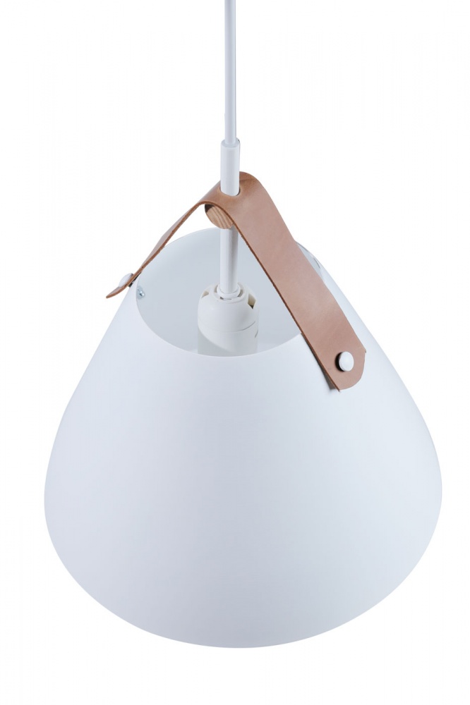 Світильник підвісний LIGHT SET DOLYA D-260 LEATHER 1xE27 білий