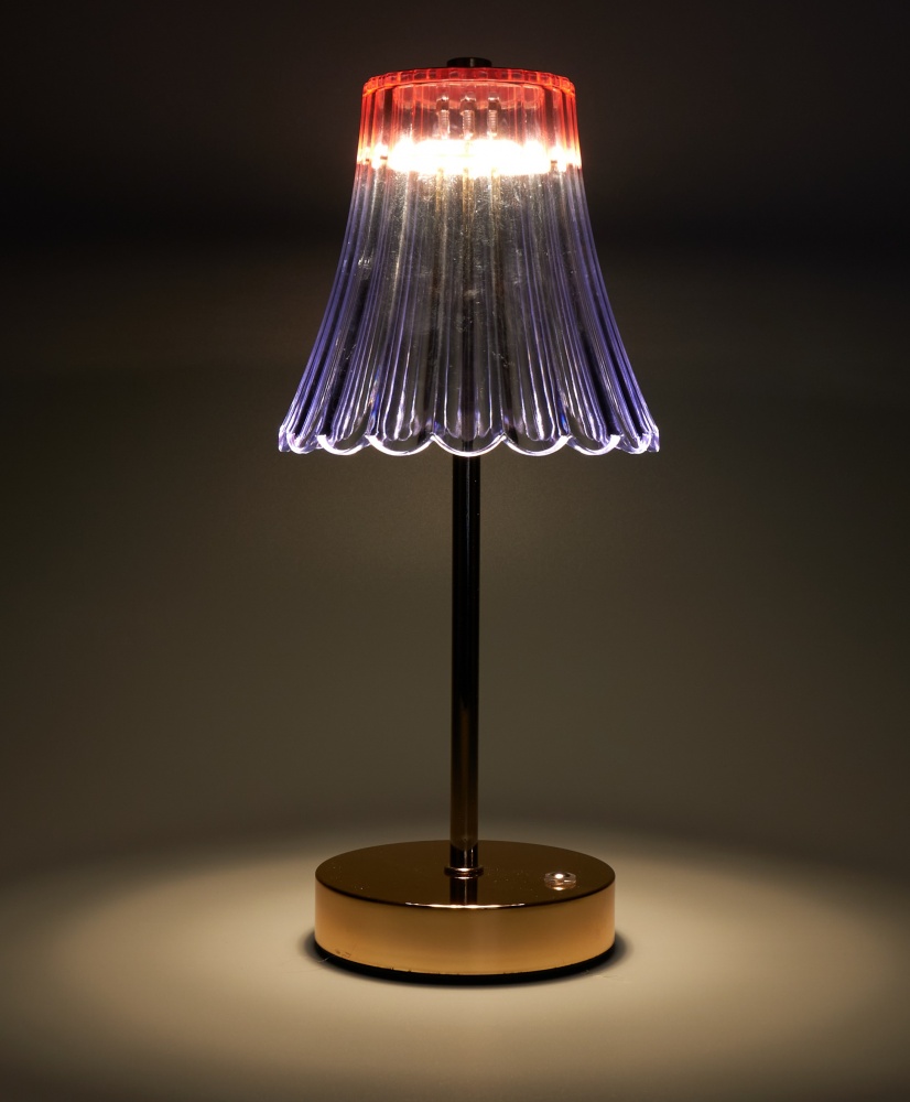 Настольная лампа аккумуляторная Berger 1x1 Вт золото 1054-TL-1 Gold