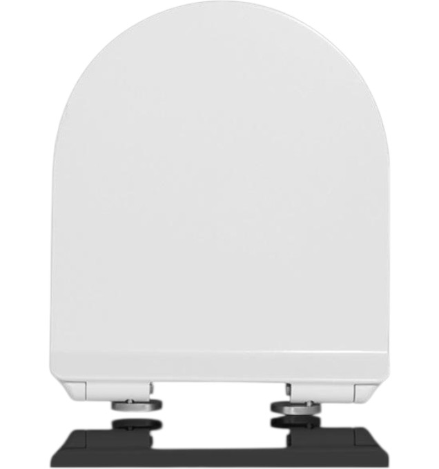 Сиденье для унитаза EGO SOFT CLOSE Quick release 41,5х36 см