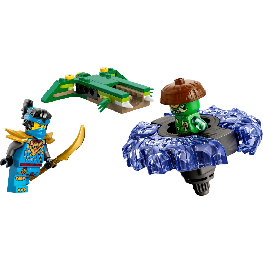 Конструктор LEGO NINJAGO Ния против спинера монстра-мутанта 71849