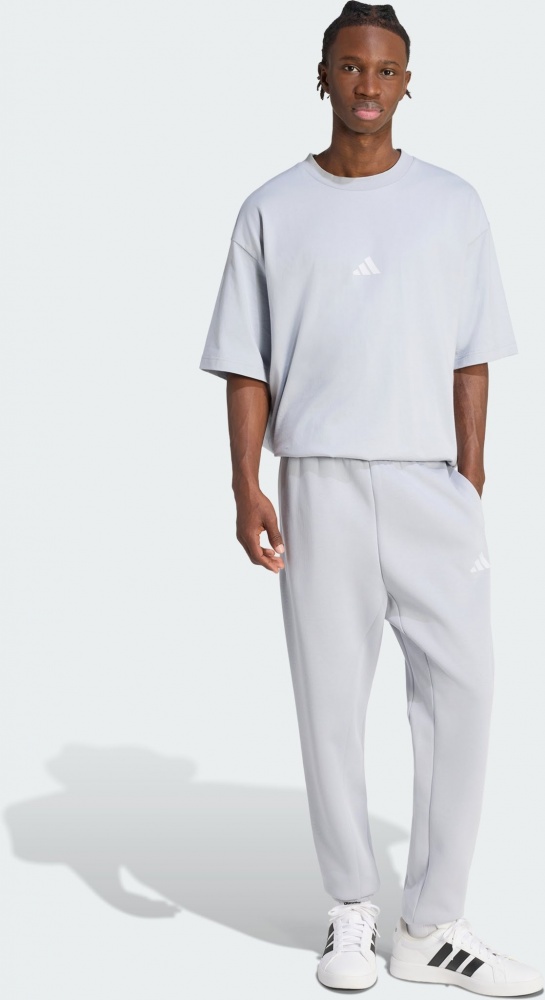 Футболка Adidas M FI SL T HALSIL KD7651 р.XL голубой