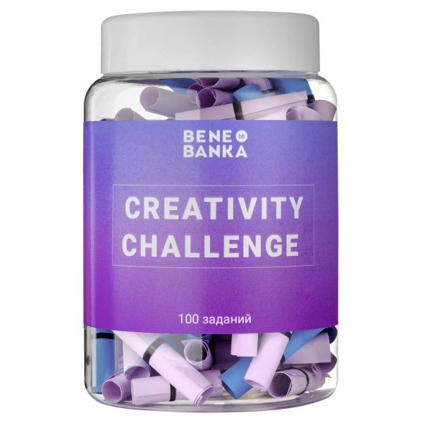 Баночка з записками Bene Banka Creativity Challenge (рос.) BB10RU