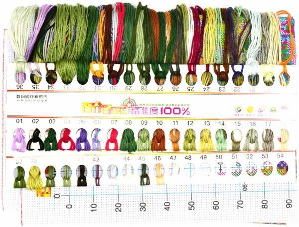 Набор для вышивания Дом у пруда  600x390 мм Діамантові ручки