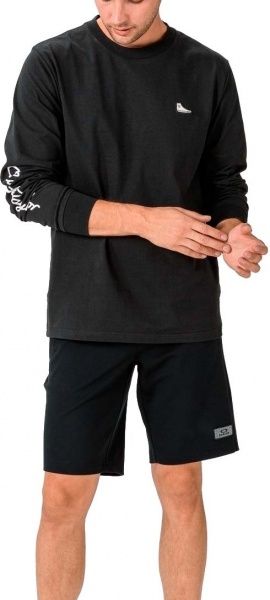 Футболка Converse CONVERSE CT SNEAKER PATCH LS TEE 10020536-001 M чорний