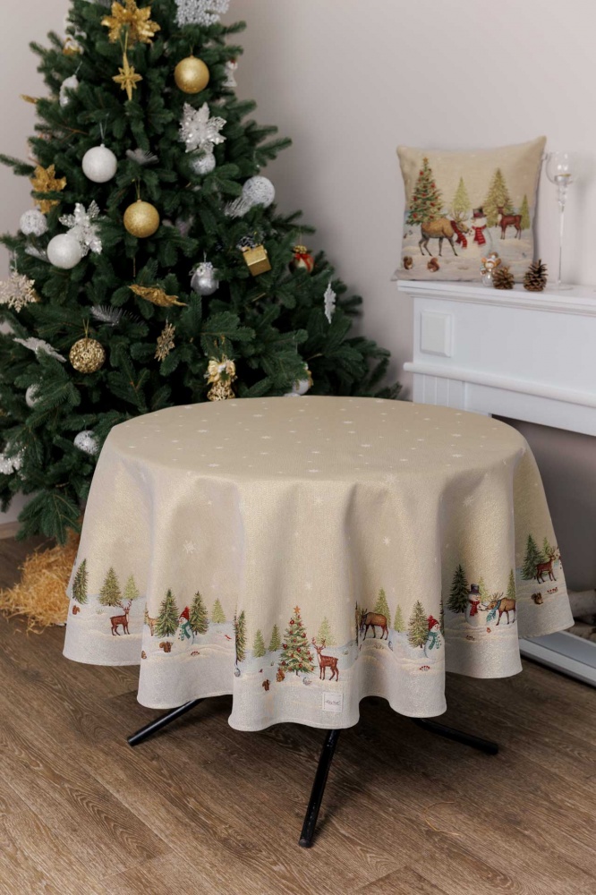 Подушка декоративная Снеговик 45x45 см La Nuit