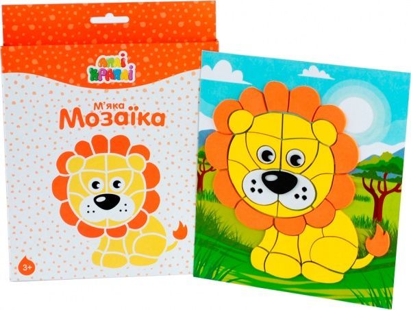 Набор для творчества Аплі-Краплі мягкая мозаика 