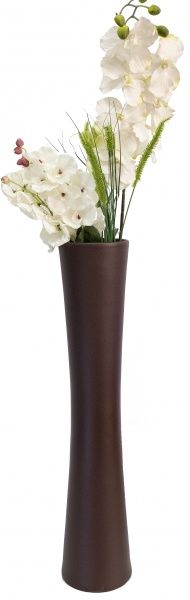 Ваза Труба муар шоколад 77 см