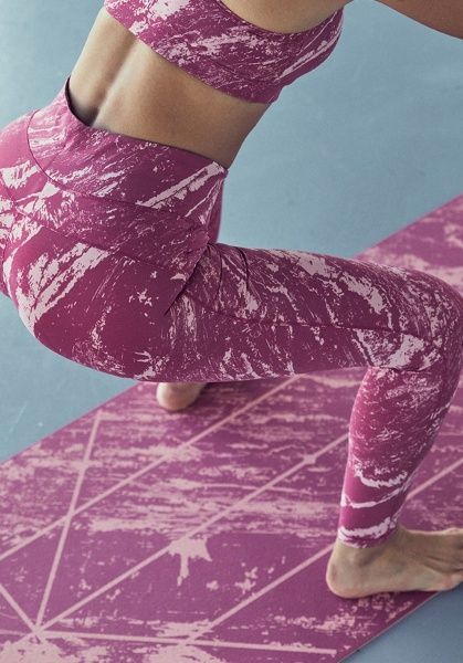 Лосины Casall Classic Printed 7/8 Tights 20660-147 40 розовый