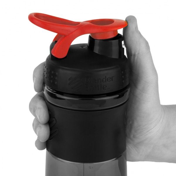 Шейкер Sport Mixer 820 мл black/red Blender Bottle