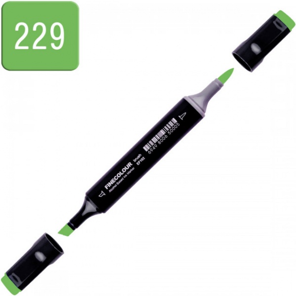 Маркер спиртовой FINECOLOUR EF102-229 оттенок зеленого 