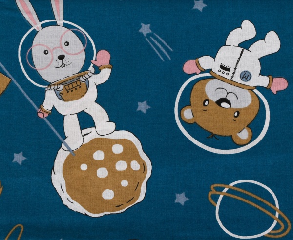 Пелюшка Україна Cosmo 2222322597015 90х110 см синій 