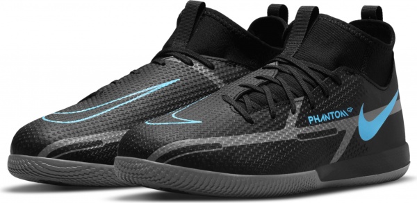 Футзальная обувь Nike Jr. Phantom GT2 Academy Dynamic Fit IC DC0815-004 р.US 2Y черный
