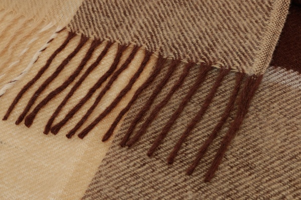 Плед дизайн 21/11 140x200 см коричневий Ярослав 