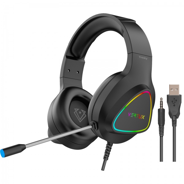 Навушники Vertux Trinity black (trinity.black) 