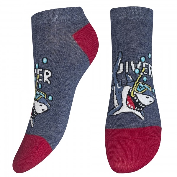 Шкарпетки унісекс Легка хода р. 16–18 маріне 