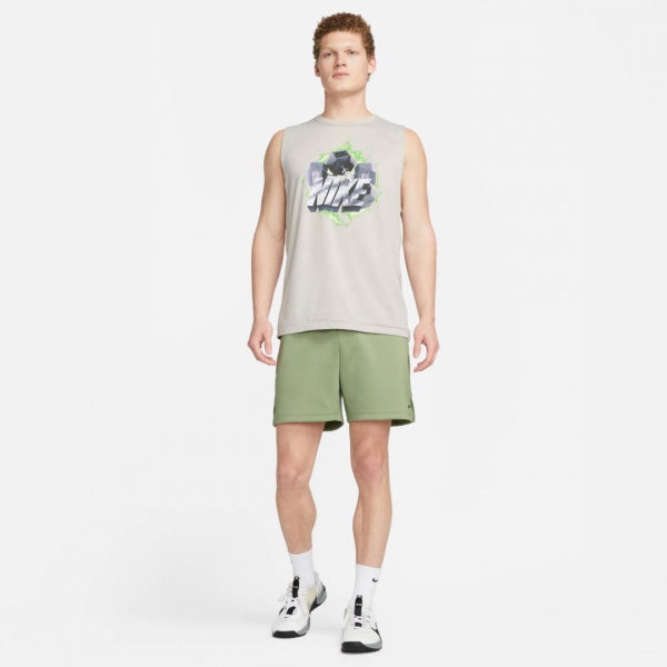 Футболка Nike DF VINTAGE MUSCLE GFX DX0908-012 р.M сірий