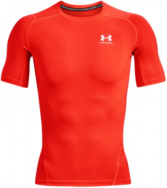 Футболка Under Armour UA HG ARMOUR COMP SS 1361518-810 р.SM червоний