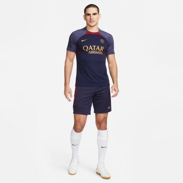Футболка Nike PSG DF STRK SS TOP K DX3022-499 р.M синій