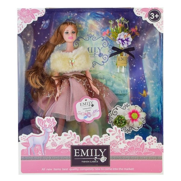 Кукла Shantou Emily QJ087A с аксессуарами