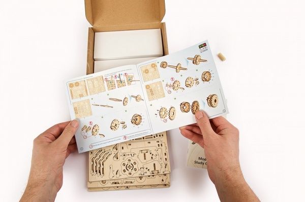 Деревянный 3D-конструктор UGEARS Счетчик