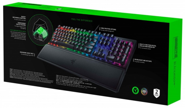 Клавіатура Razer BlackWidow V3 RU (RZ03-03540800-R3R1) black 