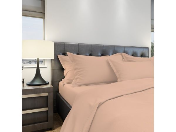 Наволочка 70x70 см персиковий 