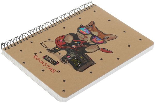 Зошит шкільний А5 96 аркушів у клітинку A5-SC-096-6078K Student Школярик