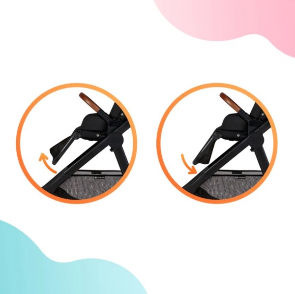 Коляска універсальна 2 в 1 Kinderkraft Everyday Bird KSEVER00BIR2000 