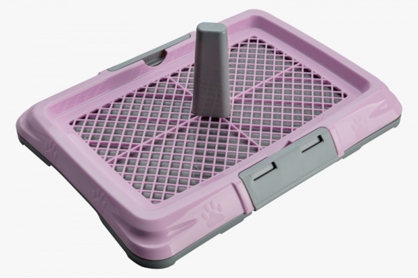 Туалет под пеленку AnimAll L 62х46х5 cм фиолетовый 166021