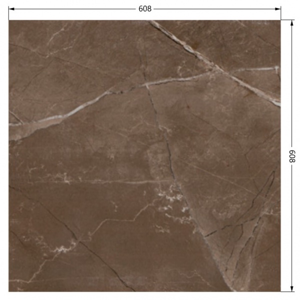 Плитка Prissmacer Pulpis Moka 60,8x60,8 