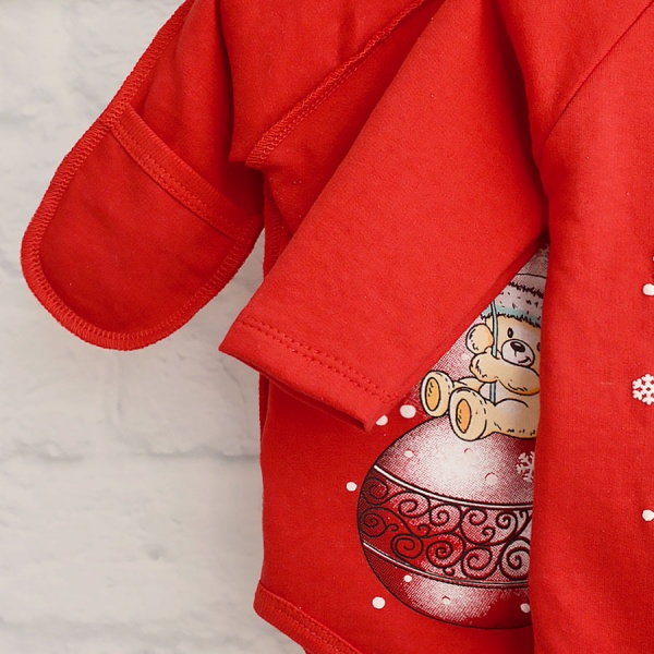 Боди для мальчика Blanka Игрушка р.68 красный 110064 