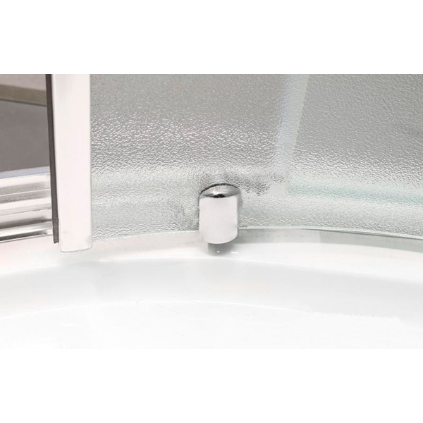 Душова кабіна Polaris Madeira R 120x80 см профіль хром, стекло матове