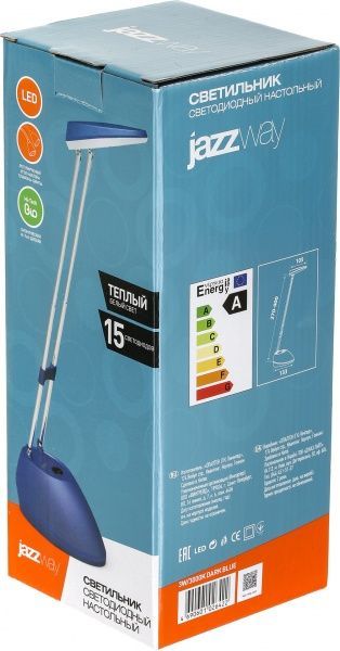 Настольная лампа Jazzway PTL-1316 3 Вт синий 
