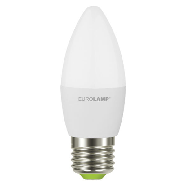 Лампа світлодіодна Eurolamp 6 Вт C37 E27 175 В 4000 К LED-CL-06274(P)