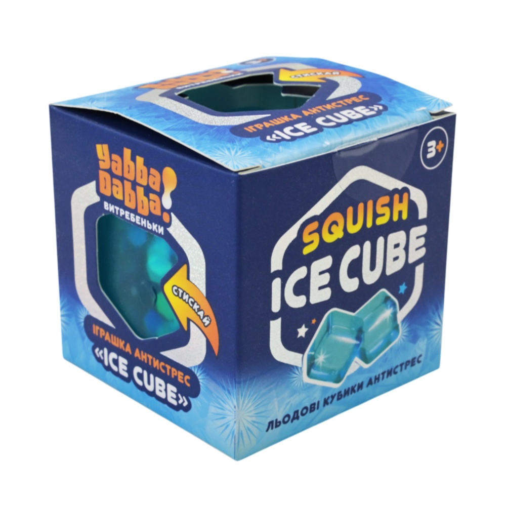 Игрушка-антистресс Yabba Dabba Куб голубой YD2519