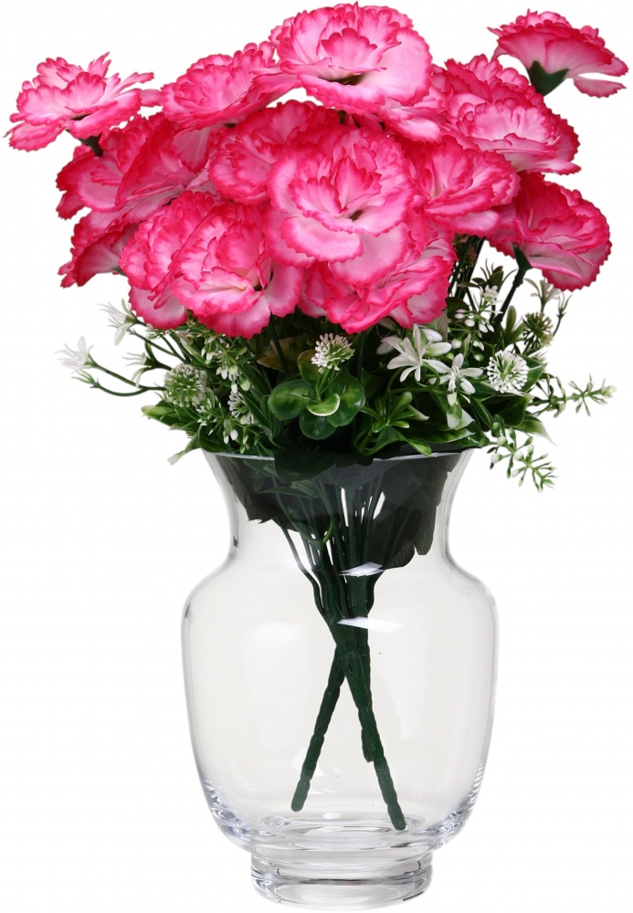 Ваза скляна Wrzesniak Glassworks Belle 20 см прозора 17-10404