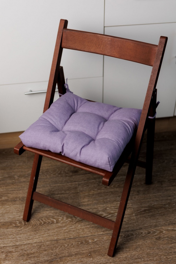 Подушка на стілець Lemons & Lavender 40х40 фіолетовий La Nuit