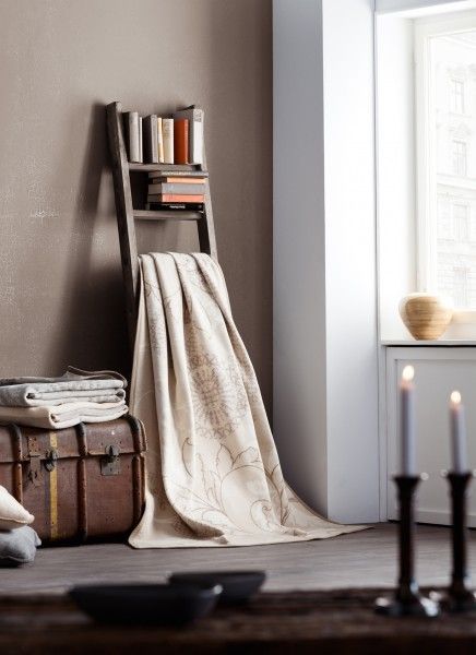 Плед Thermosoft Top Oriana 220x240 см бежевий із коричневим Biederlack 