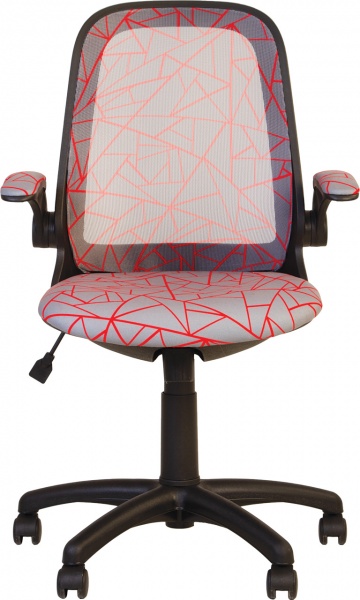 Кресло детское Nowy Styl GLORY GTP BLACK KIDS TILT PL62 (CH) OD-08/SPR-12 серый/красный 