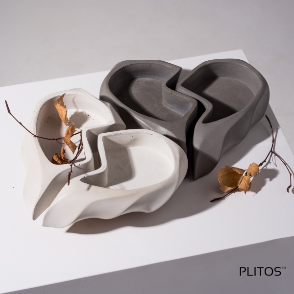 Органайзер настольный Нeart бирюзовый бетон 