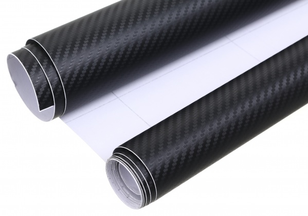 Пленка самоклеющаяся защитная черный карбон 0,67x2 м