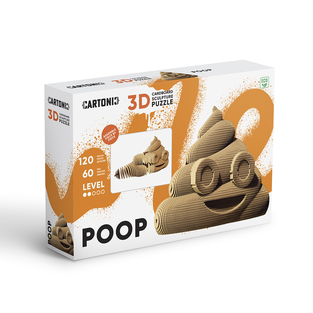 3D-пазл Cartonic POOP CARTMPOO