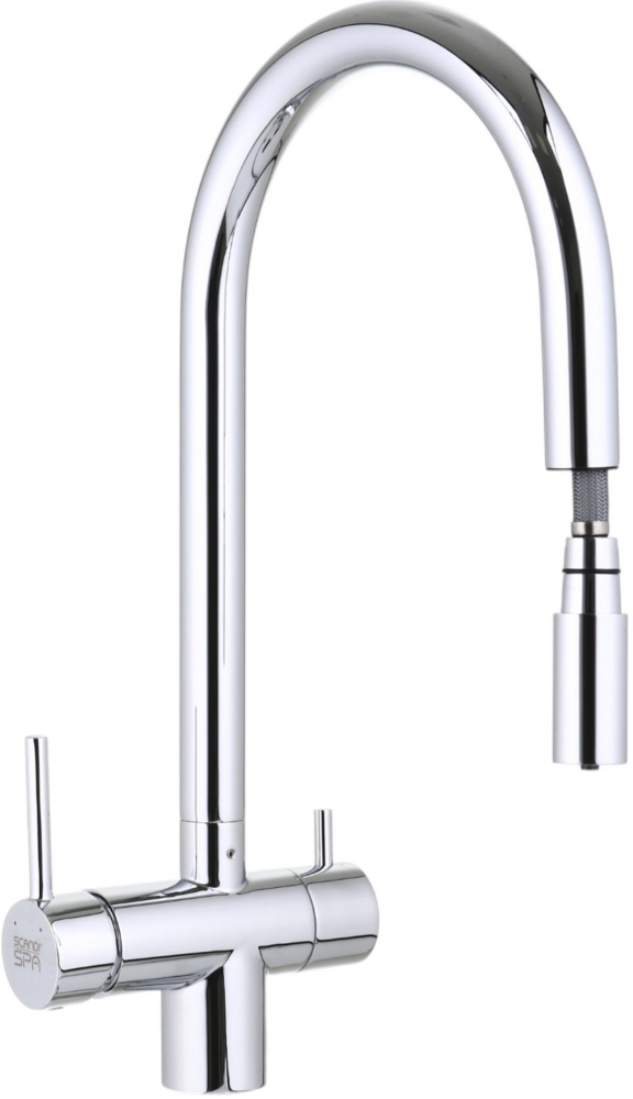 Смеситель для кухни Modi с подключением к фильтру BW6048 хром