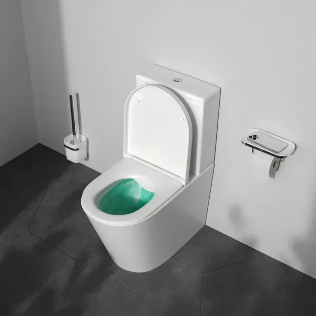 Унітаз-компакт AM.PM Func Rimless CFA8600SC безобідковий з сидінням мікроліфт