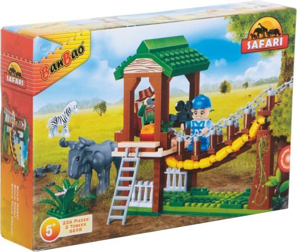 Конструктор BanBao Сафари Башня с мостиком