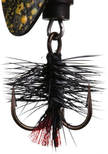 Блесна Hornet 0 #004 2,6 г Блешня Firuta черный