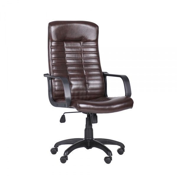 Крісло AMF Art Metal Furniture Атлет PL Мадрас 297984 темно-коричневий 