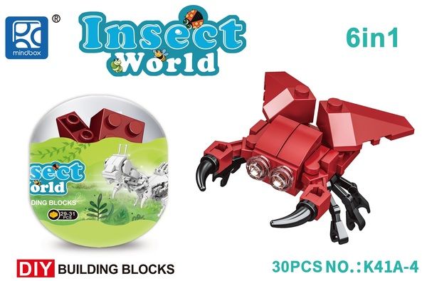 Конструктор MINDBOX в яйці серії Комахи в асортименті K41A