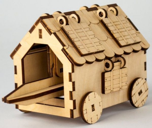 Дерев'яний 3D-конструктор Зірка Знаряддя Таран 100729