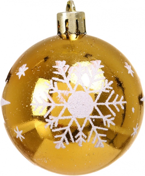 Набор елочных шаров Комплект № 30 d 60 мм 6 шт./уп.